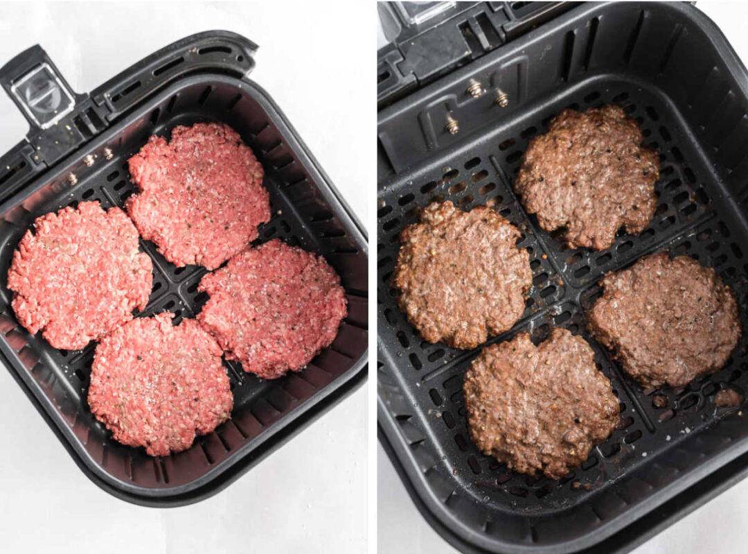 Air Fryer Hamburgers The Busted Oven