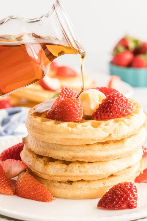 Air Fryer Frozen Waffles - The Busted Oven