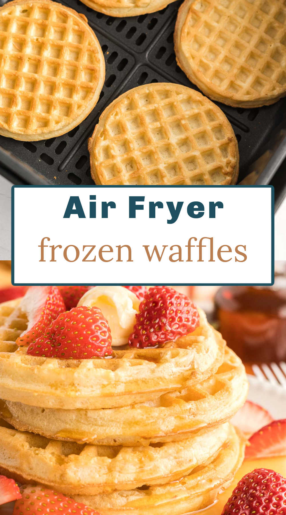 Air Fryer Frozen Waffles - The Busted Oven