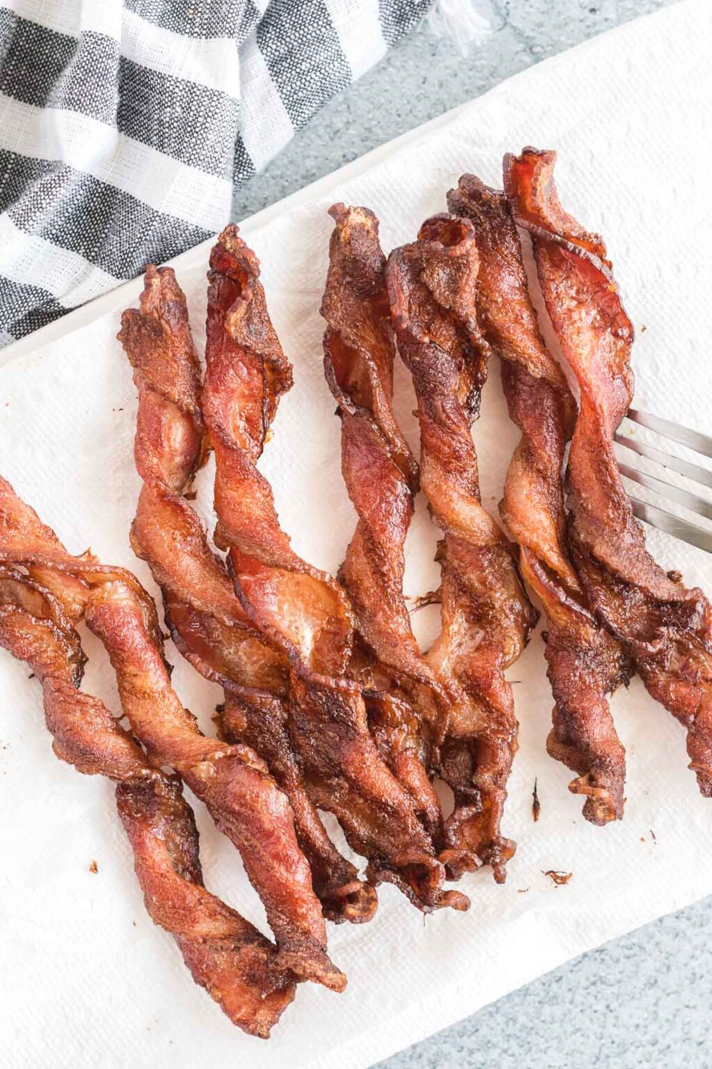 Air Fryer TikTok Twisted Bacon The Busted Oven