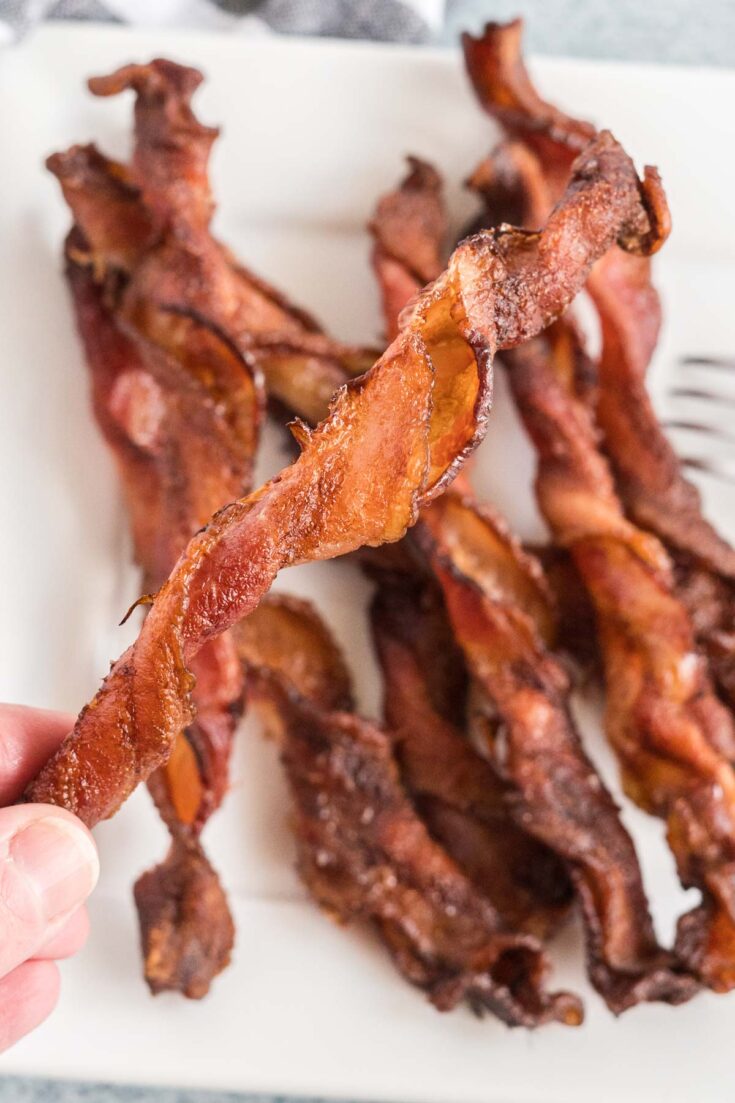 Air Fryer TikTok Twisted Bacon The Busted Oven
