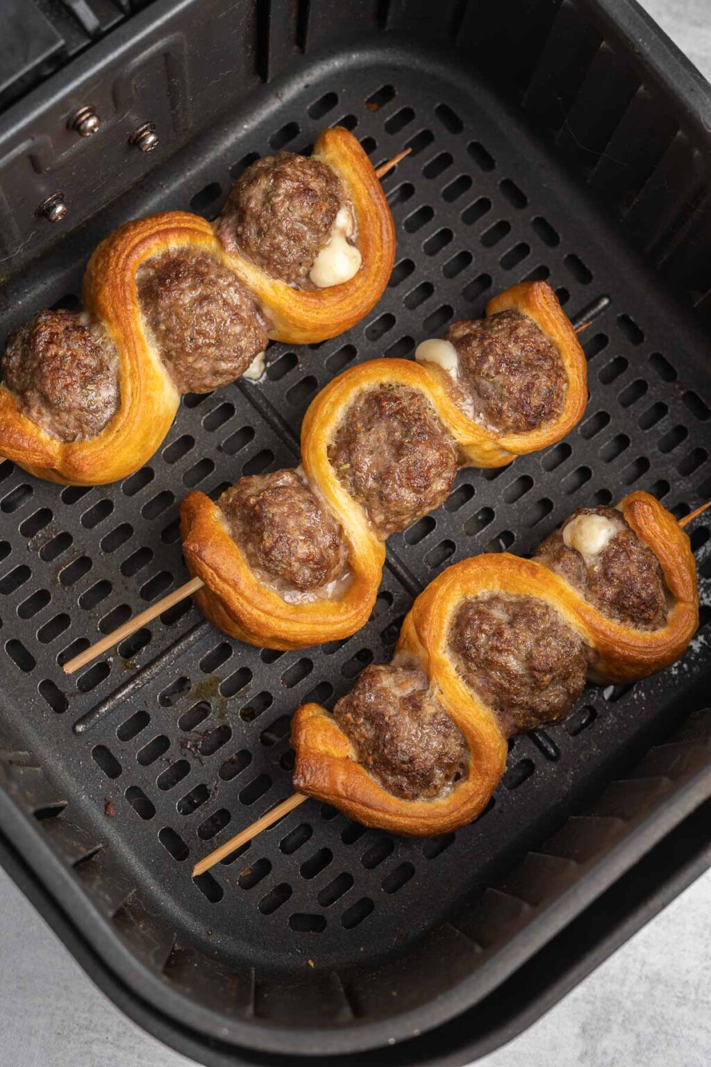 Air Fryer Meatball Sub Skewers The Busted Oven