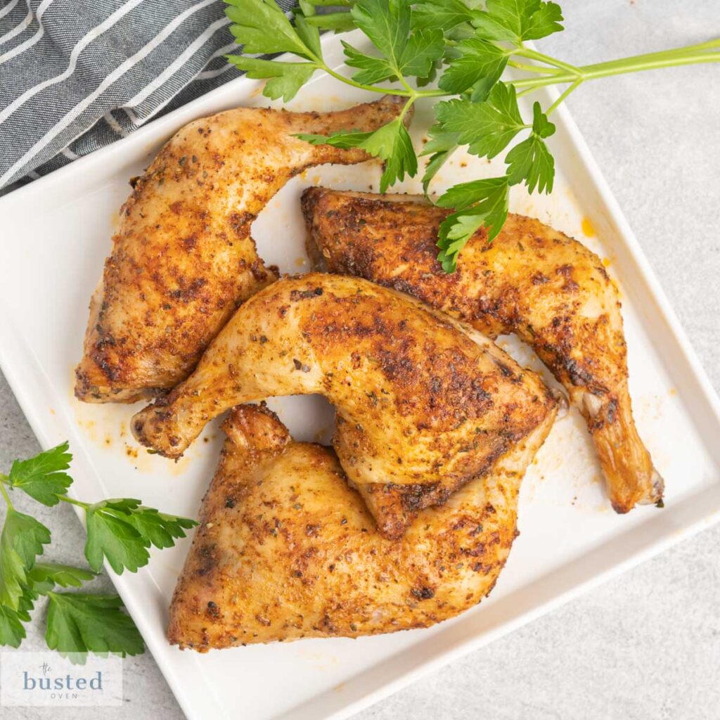 Air Fryer Chicken Leg Quarters The Busted Oven