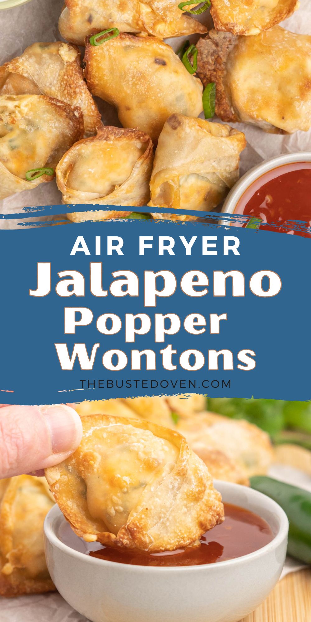 Air Fryer Jalapeno Popper Wontons The Busted Oven