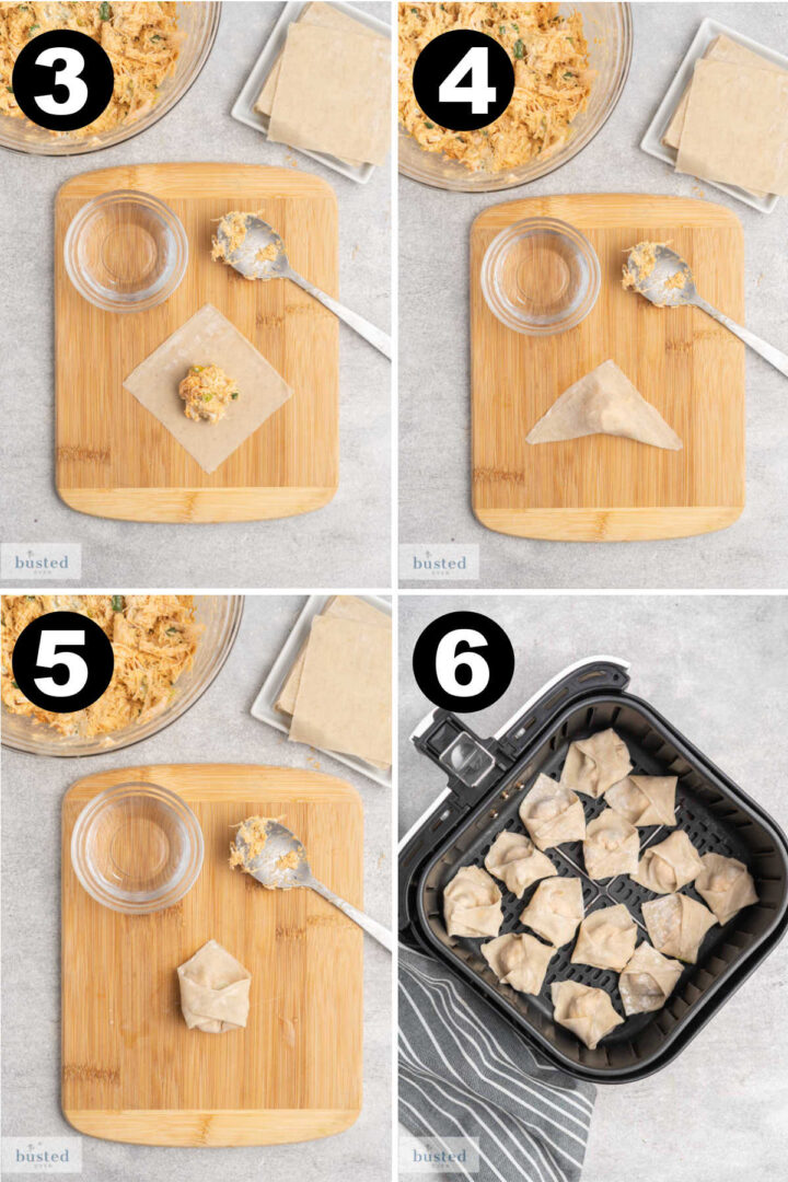 Air Fryer Buffalo Chicken Wontons The Busted Oven